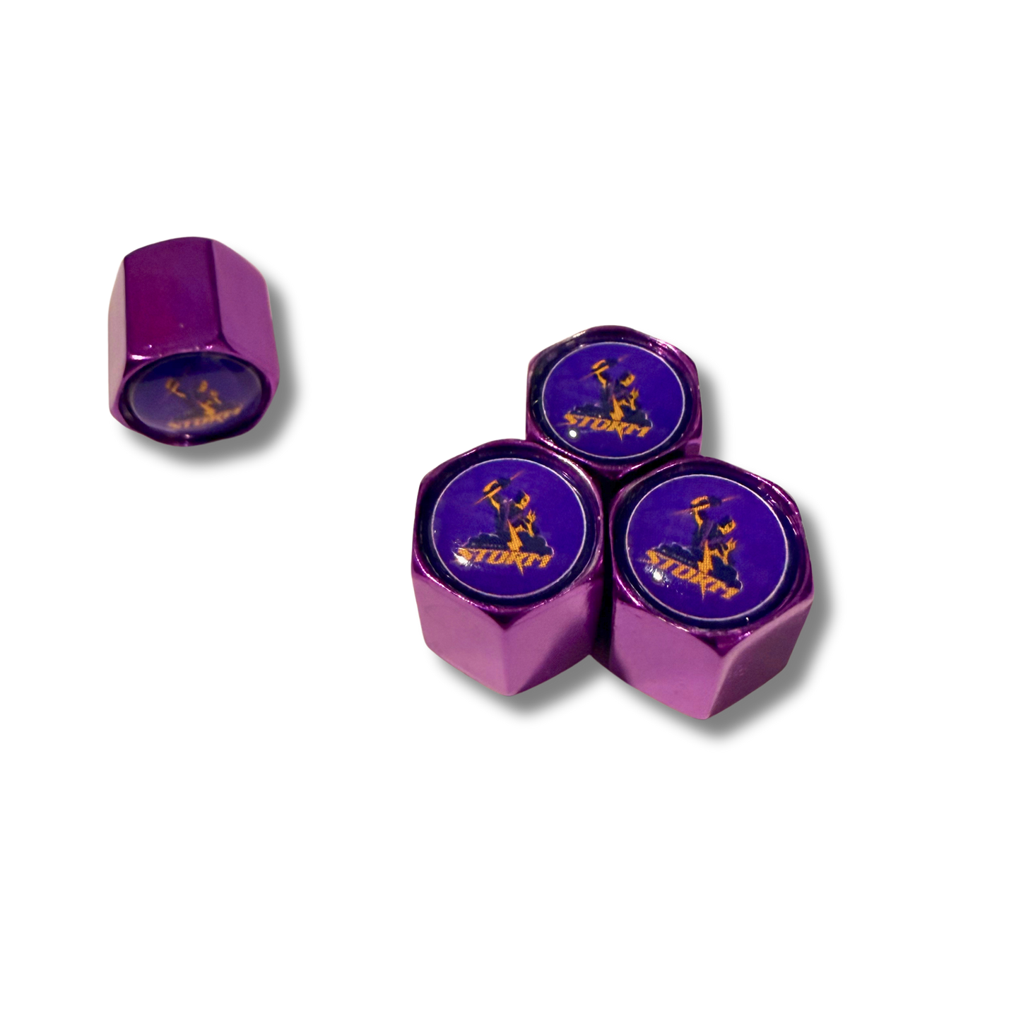 Melbourne Storm Valve Caps