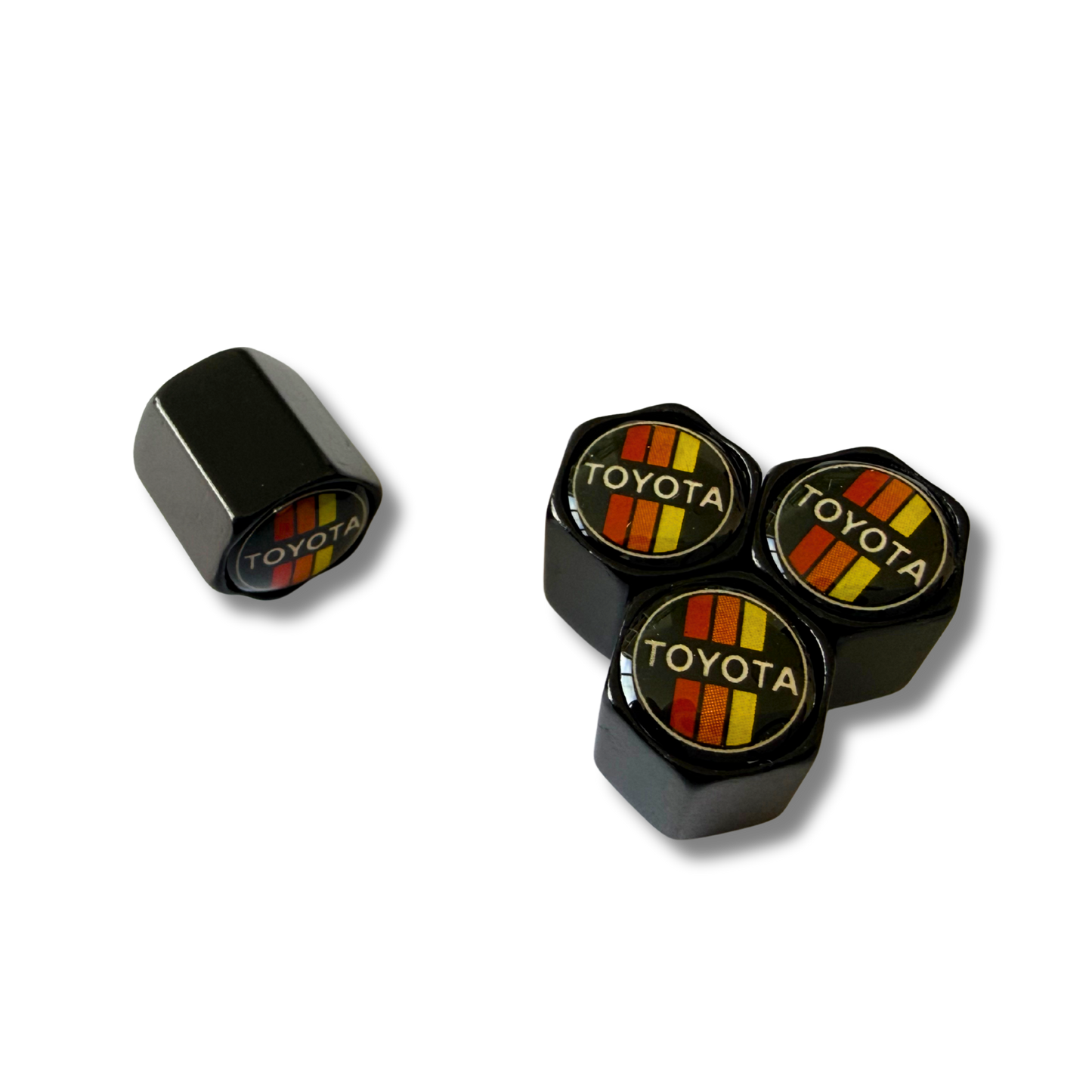Toyota Retro Valve Caps