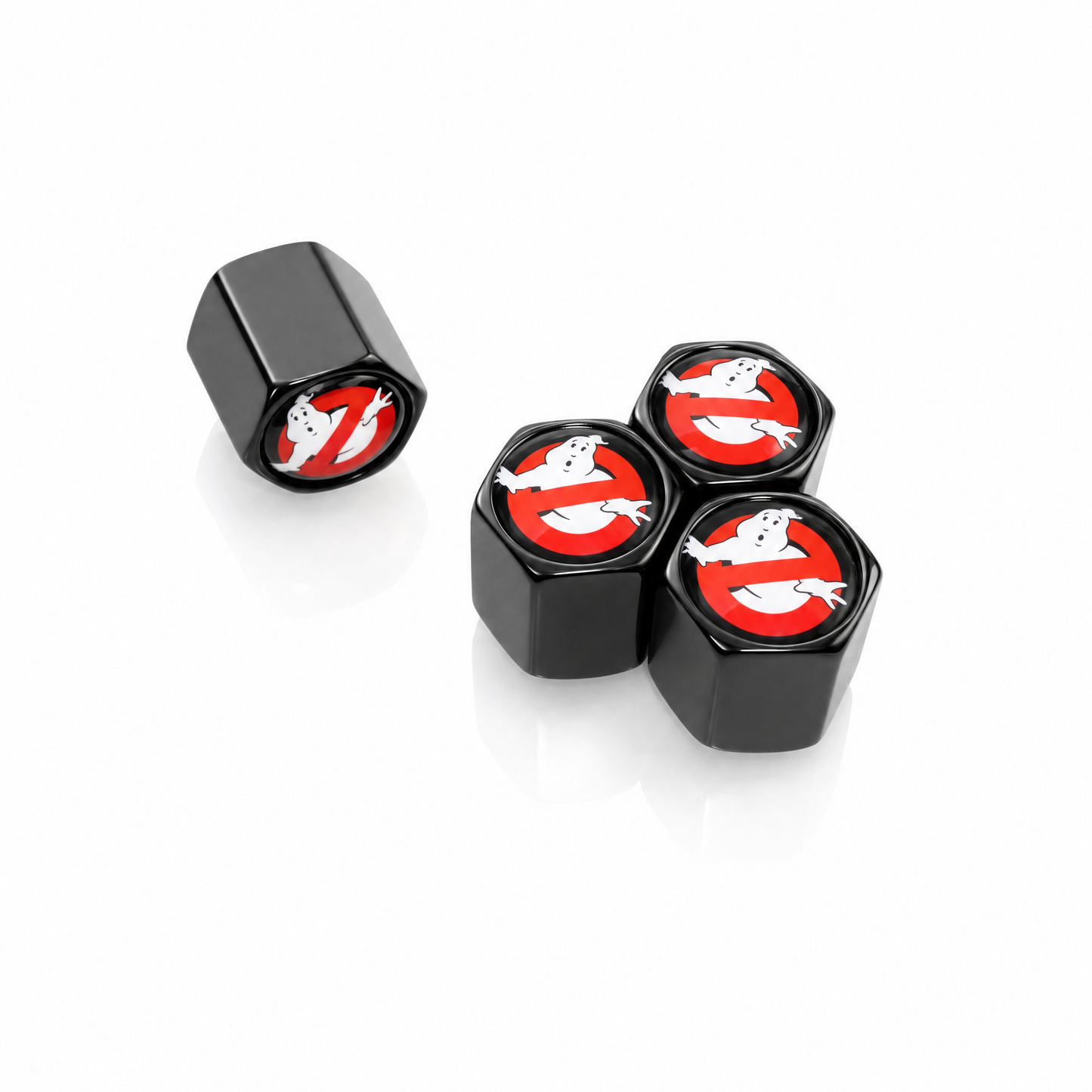 GhostBusters billet valve caps - premium