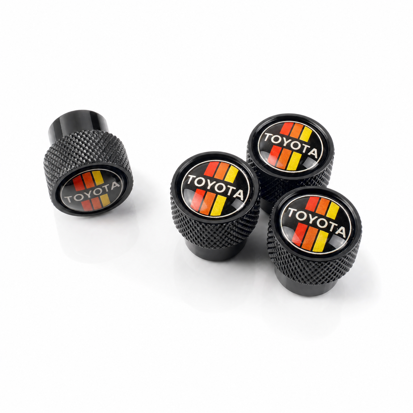 Toyota Retro billet valve caps - premium