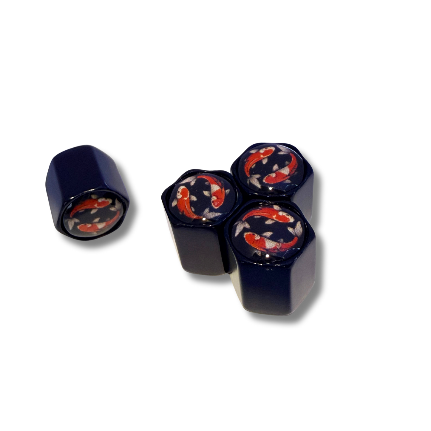 Koi Fish Valve Caps