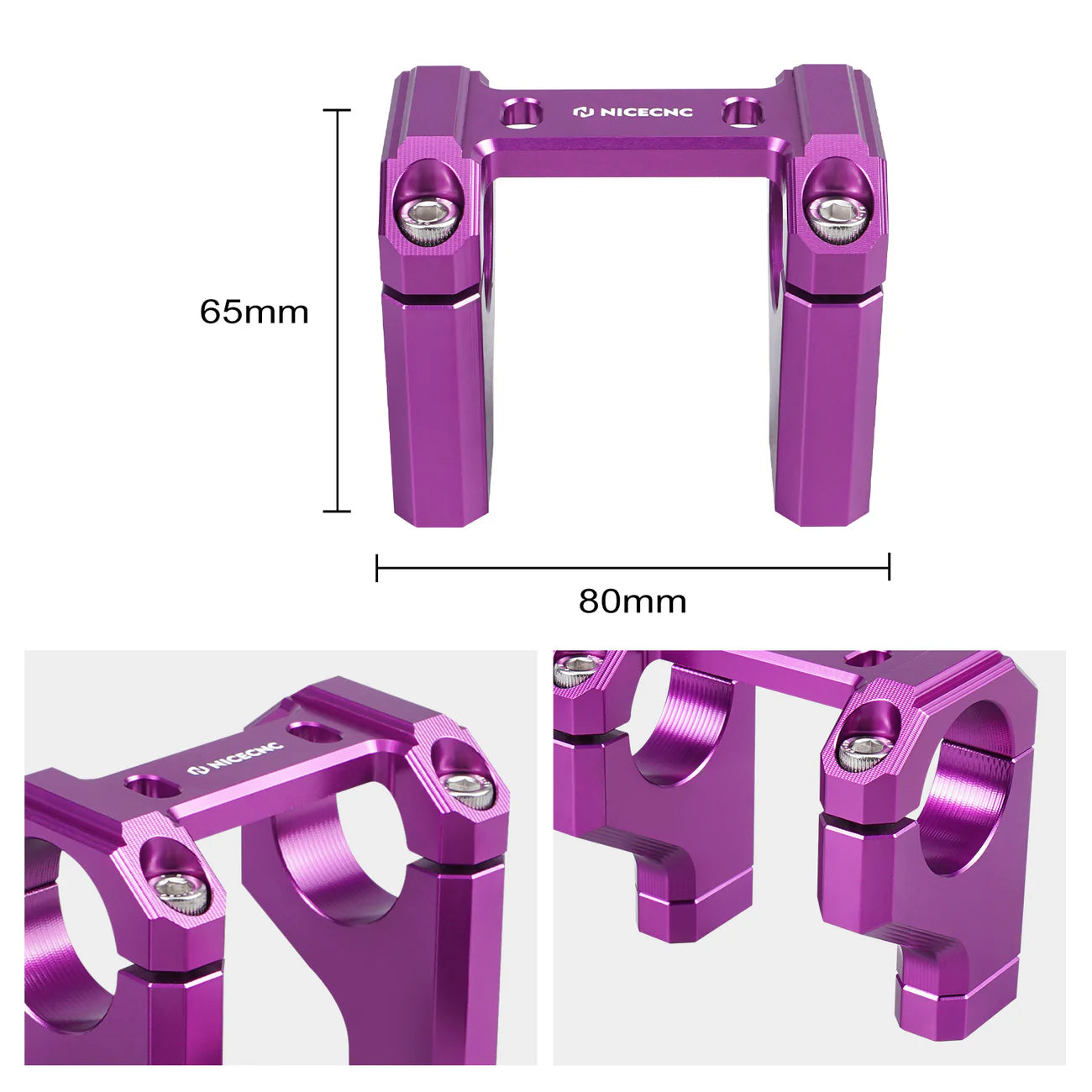 Front Handlebar Bar Riser Mount Bracket For Surron Light Bee X/S/L1E