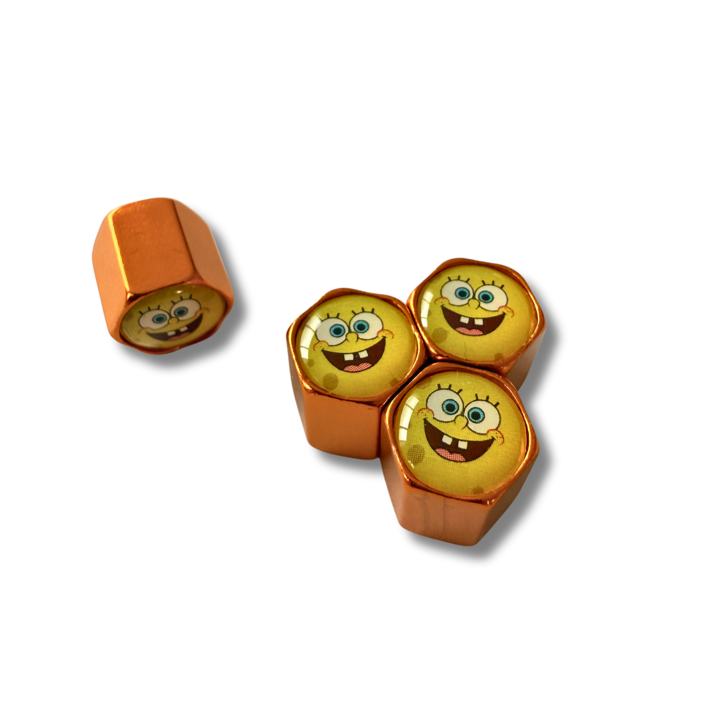 Sponge Bob Valve Caps