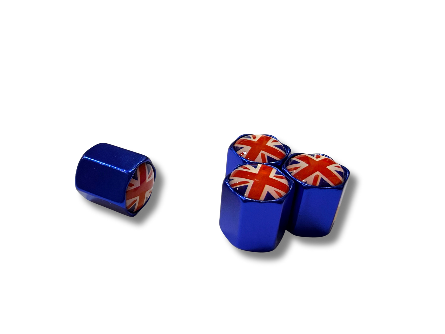 Union Jack Valve Caps