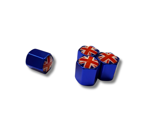 Union Jack Valve Caps