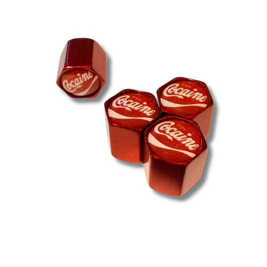 Enjoy Cocaine Valve Caps