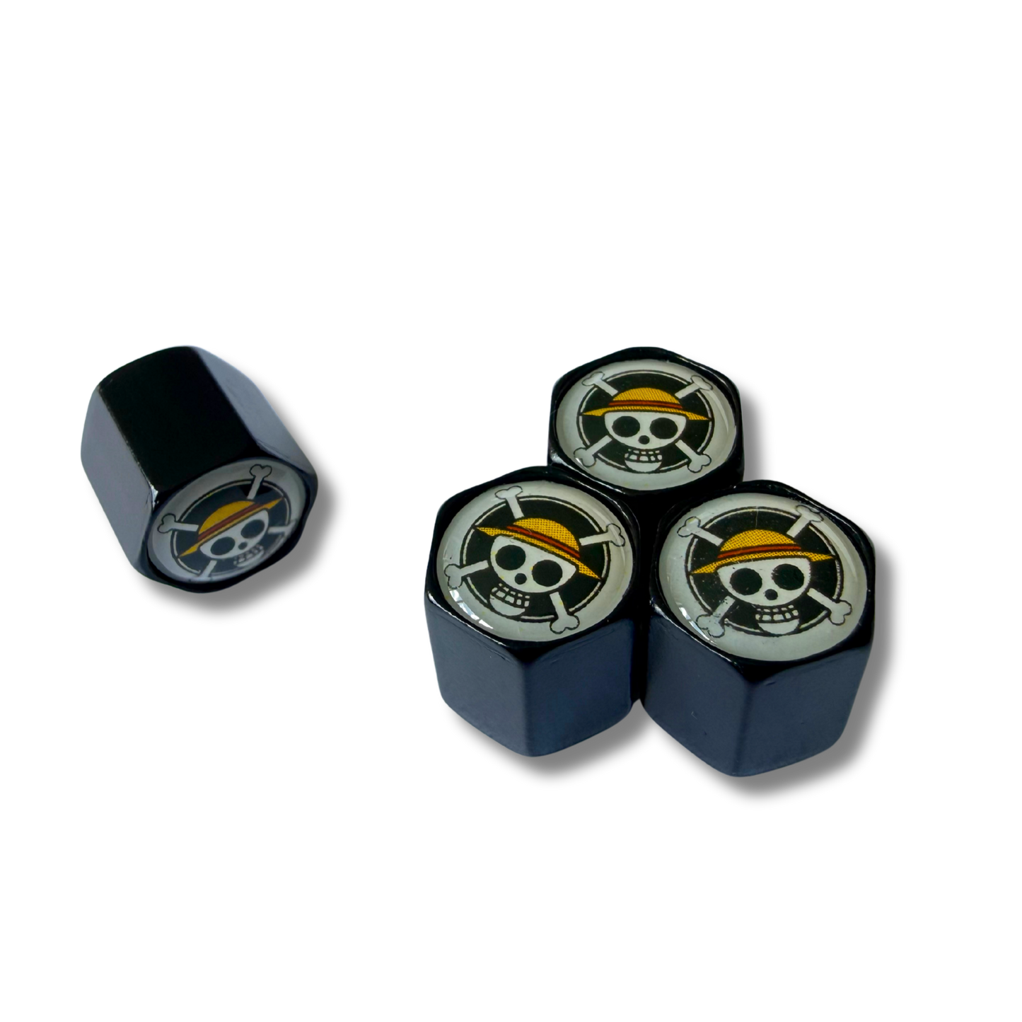 Luffy Skull Valve Caps