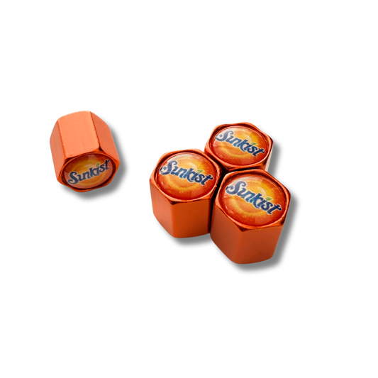 Sunkist Valve Caps