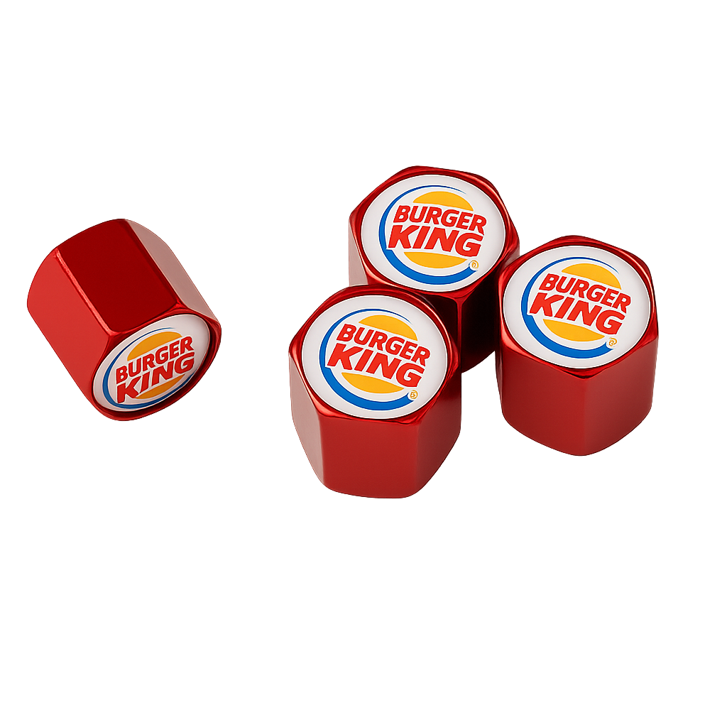 Burger King Valve Caps