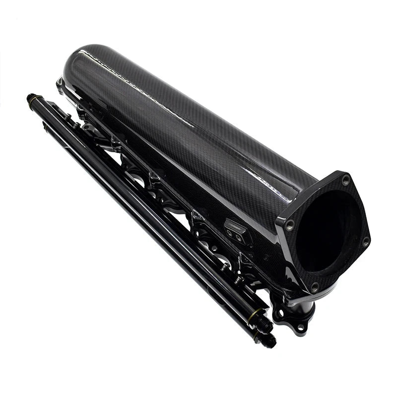 Billet Labz Carbon Fiber + Billet Aluminum Intake Manifold for Toyota 1JZ 2JZ GTE Engine