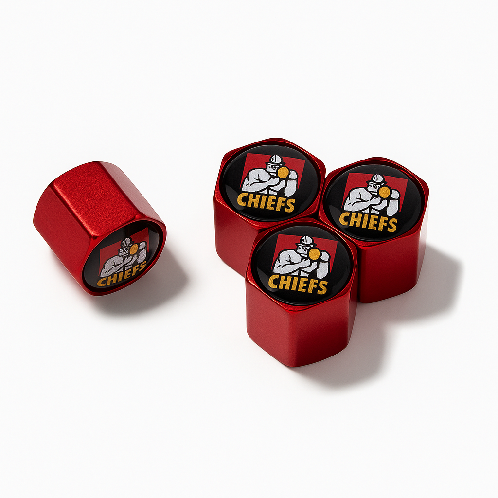 Chiefs Valve Caps