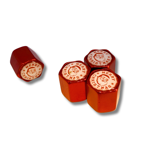 Merry Christmas Valve Caps