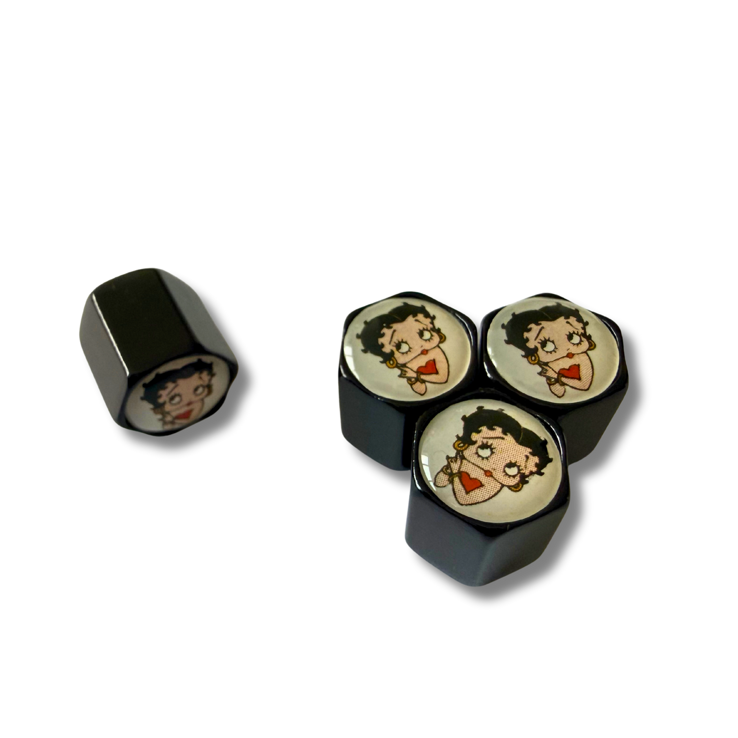 Betty Boop Valve Caps