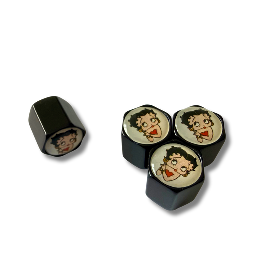 Betty Boop Valve Caps