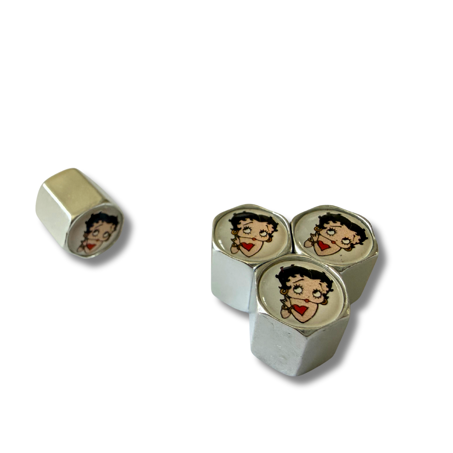 Betty Boop Valve Caps
