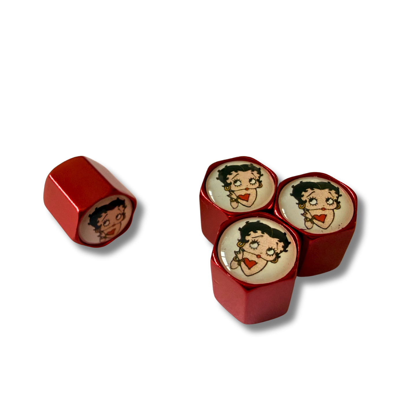 Betty Boop Valve Caps