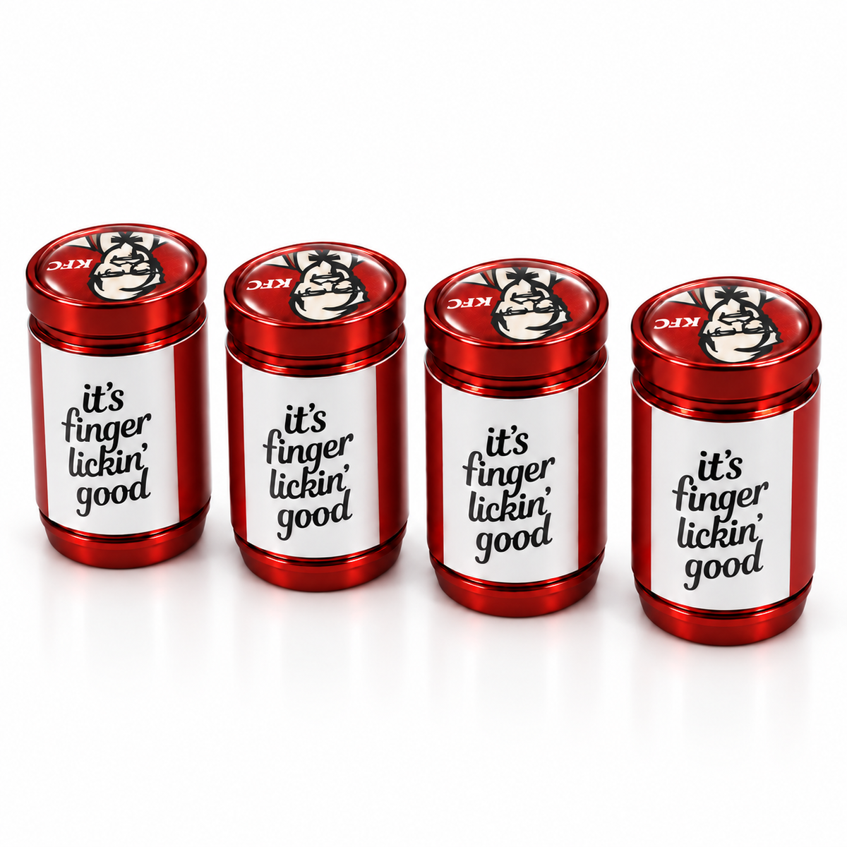 KFC Bucket Valve Caps - Wrapped Edition