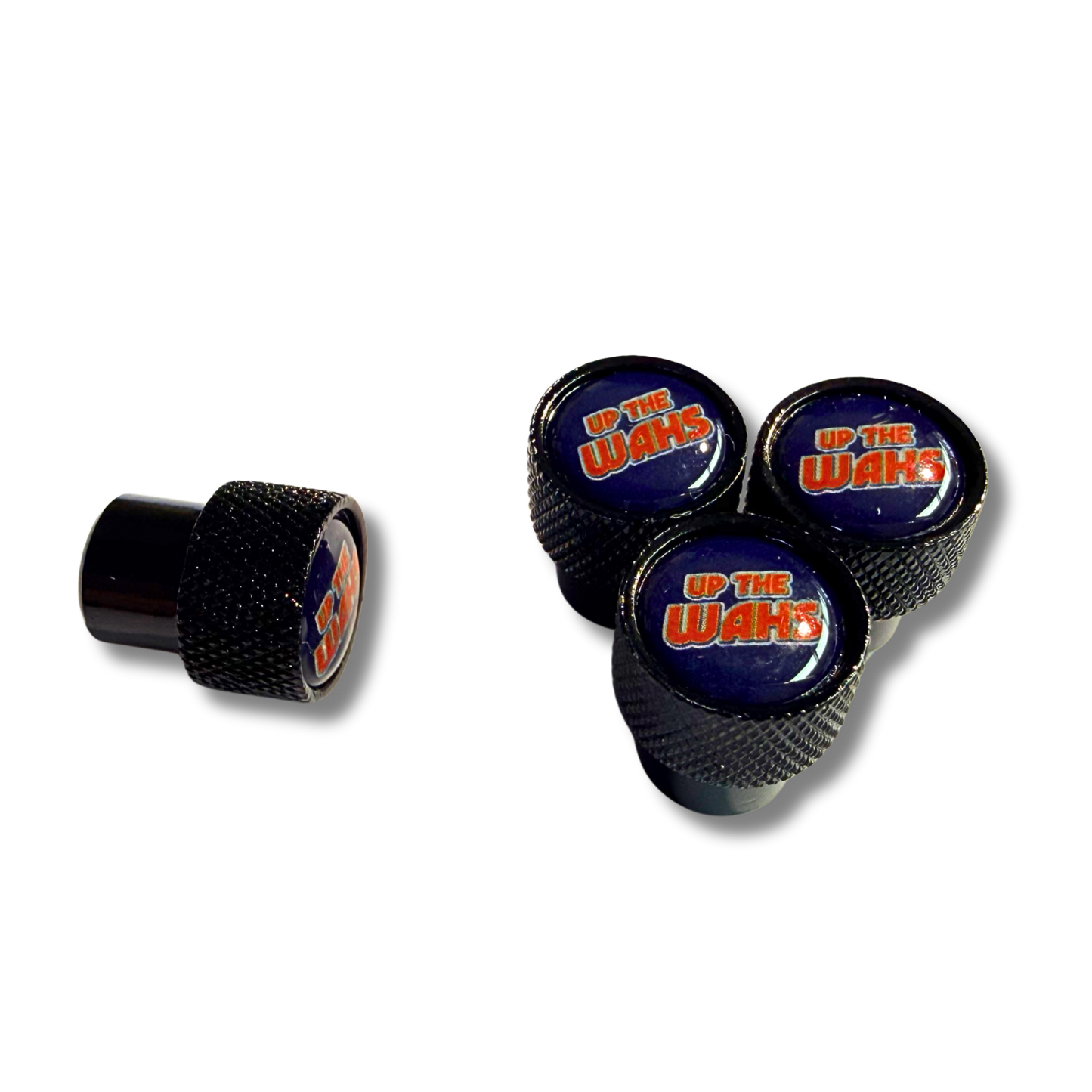 Up The Wahs (Oversized head) Valve Caps