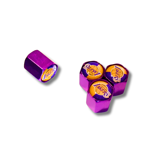 LA Lakers Valve Caps