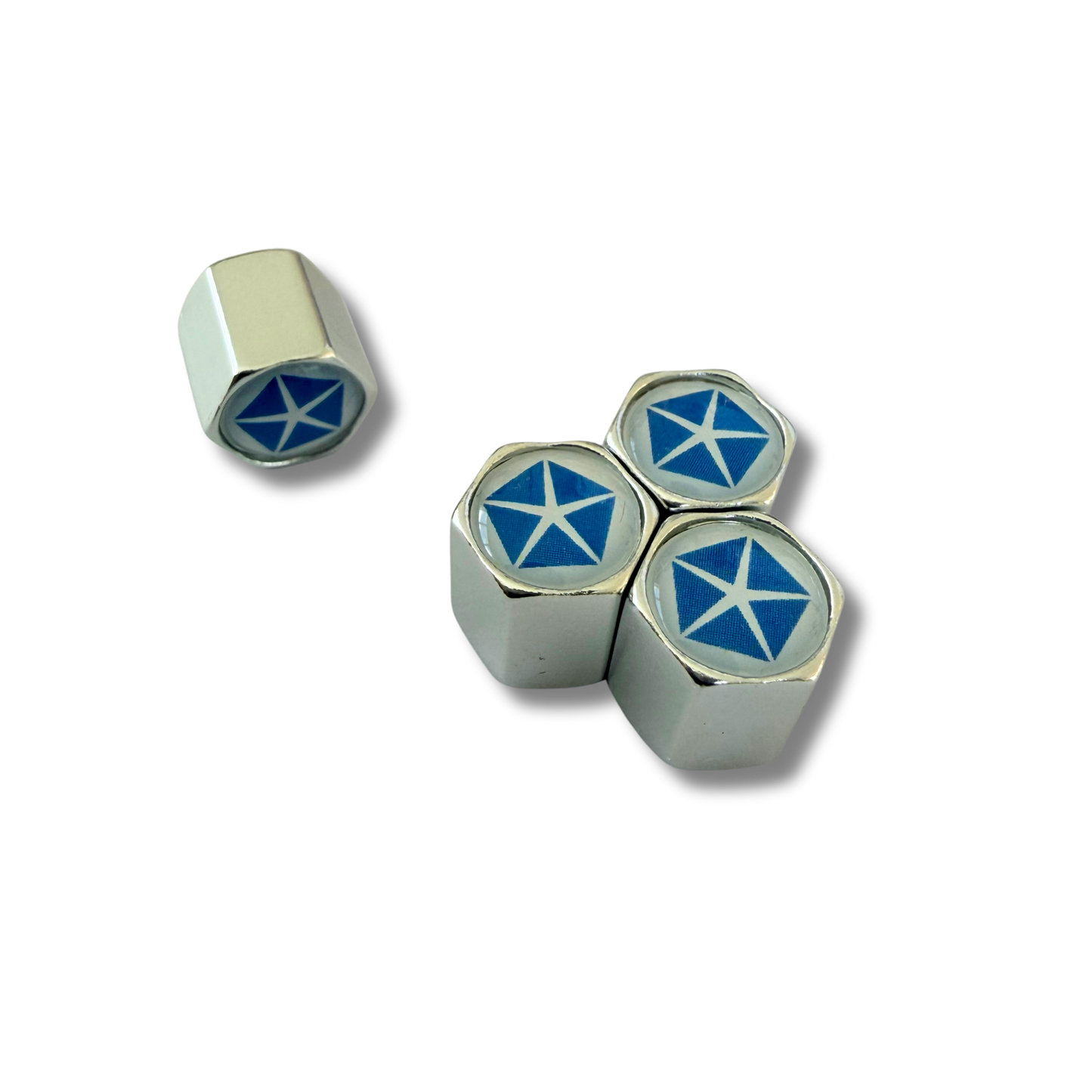 Pentastar Retro Valve Caps