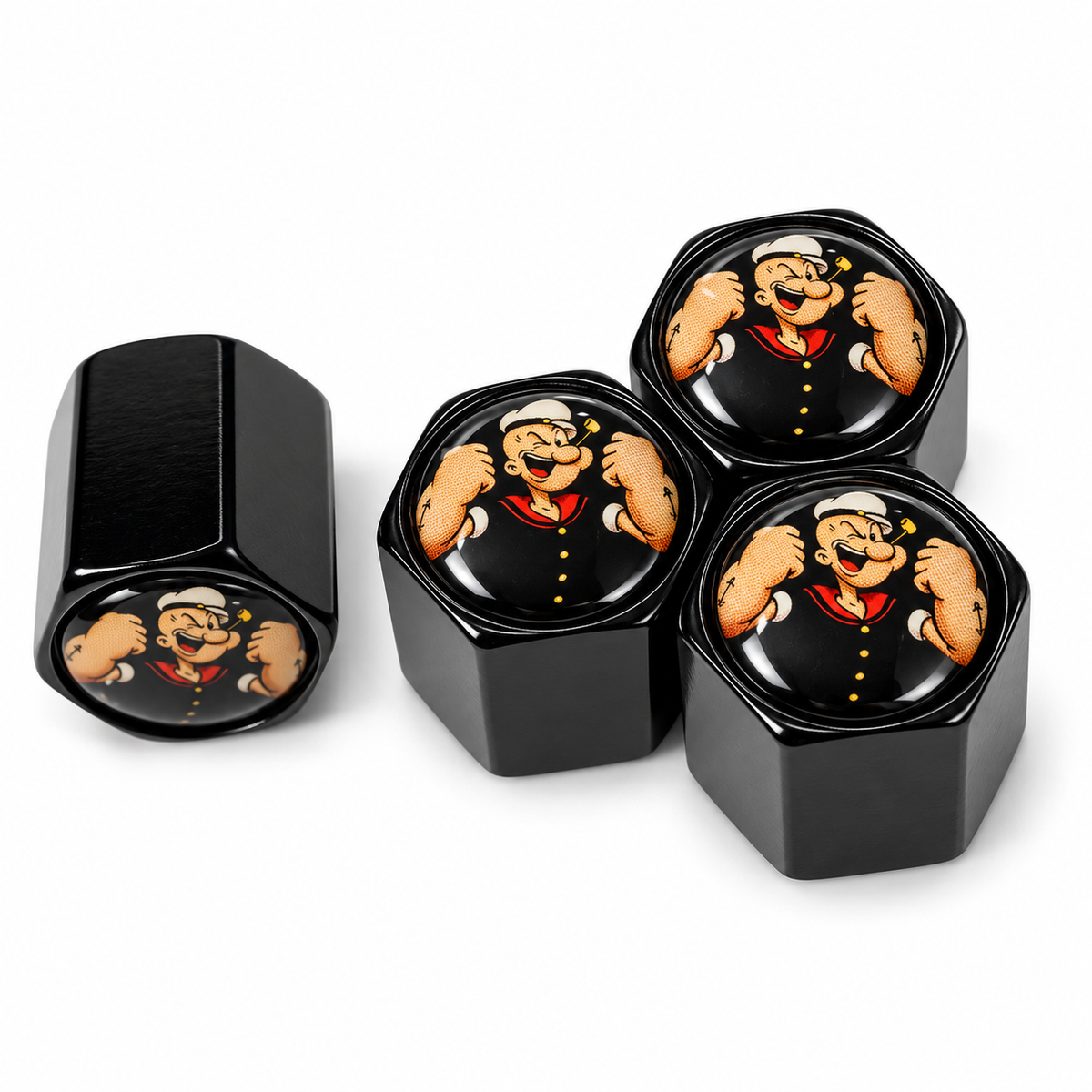 Popeye Valve Caps – set of four