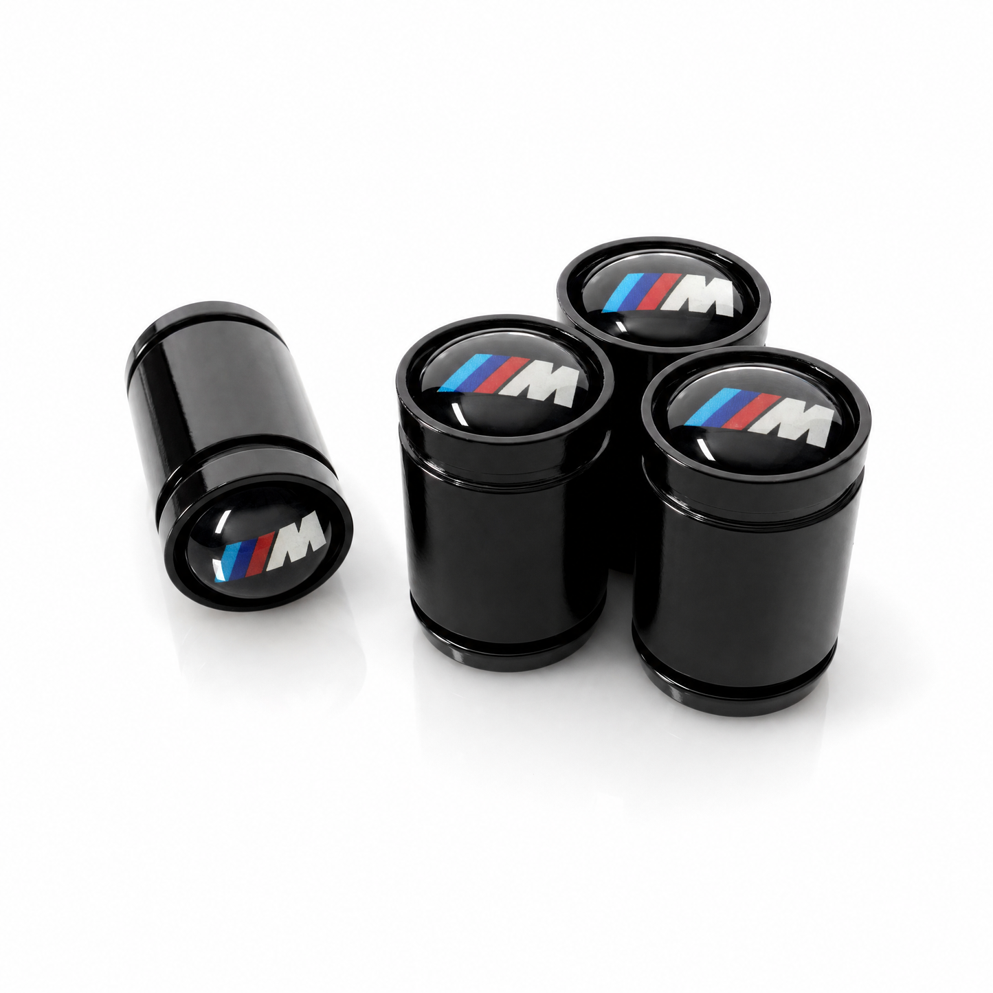 BMW M Sport Black billet valve caps - premium
