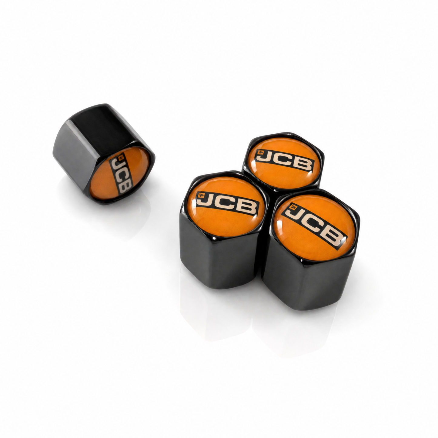 JCB billet valve caps - premium product image
