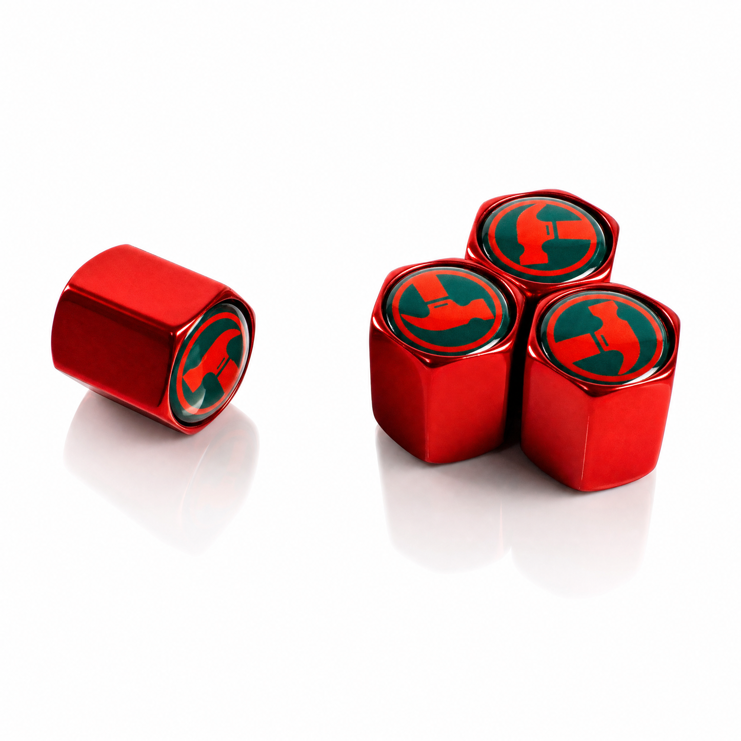 Bunnings billet valve caps - alternate colour