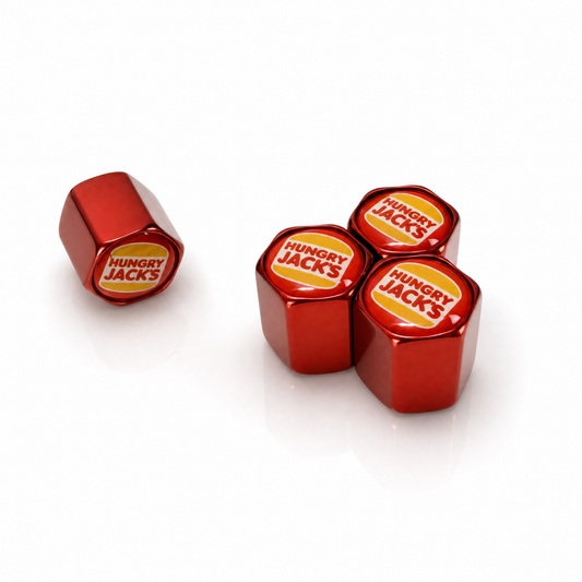 Hungry Jacks billet valve caps - premium product image