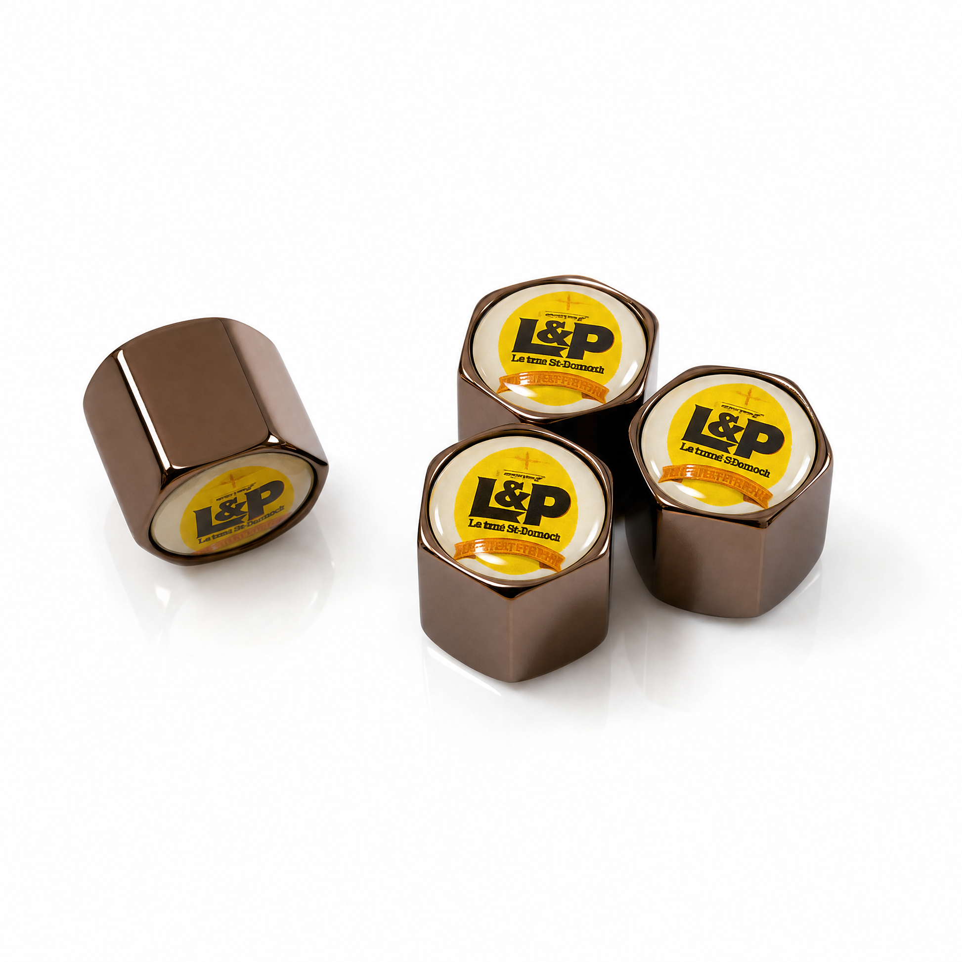 L&P billet valve caps - premium product image