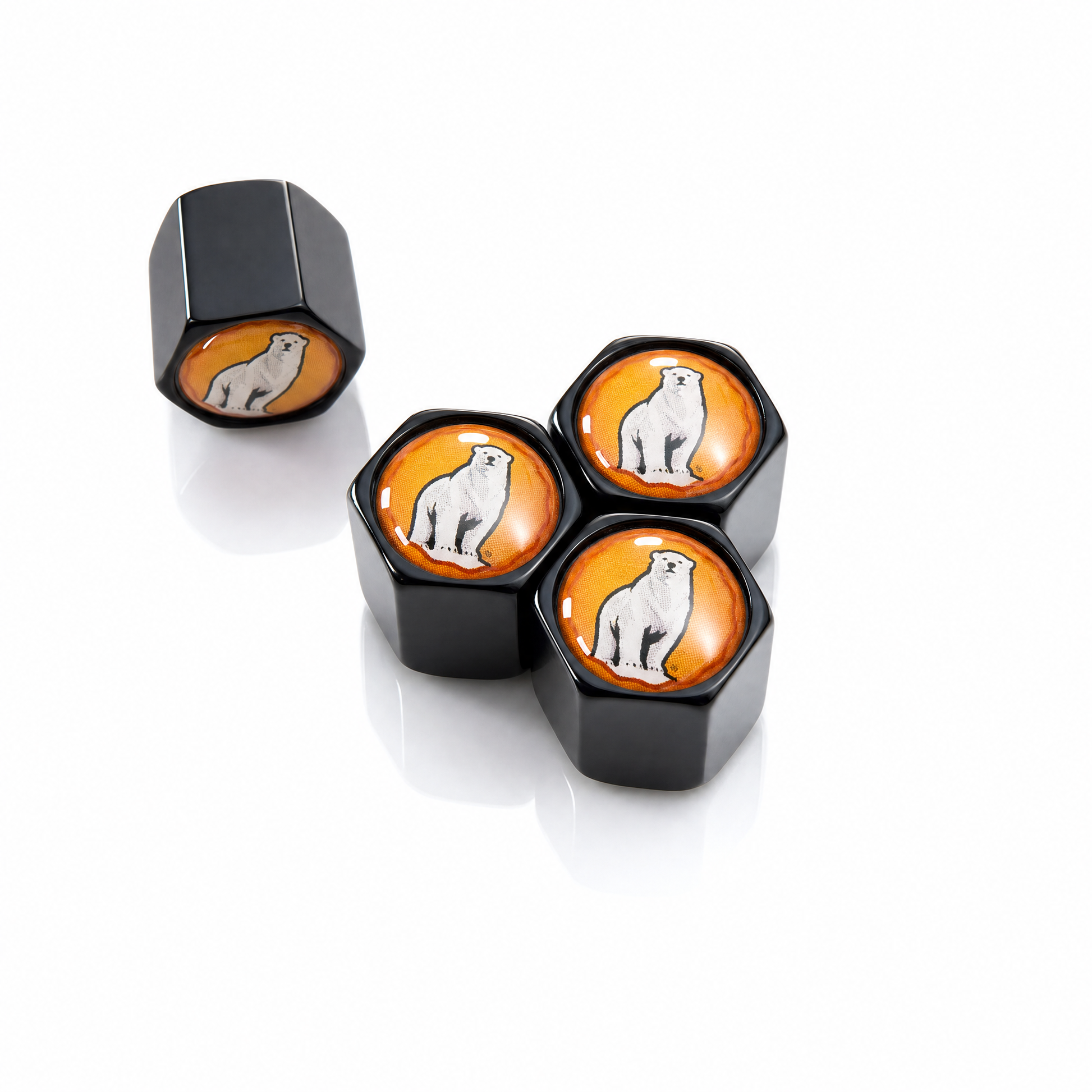 Bundaberg Rum billet valve caps - premium product image