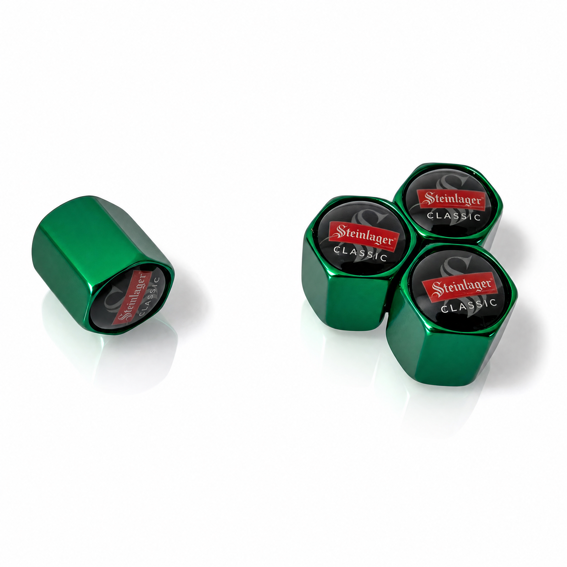 Steinlager billet valve caps - premium product image