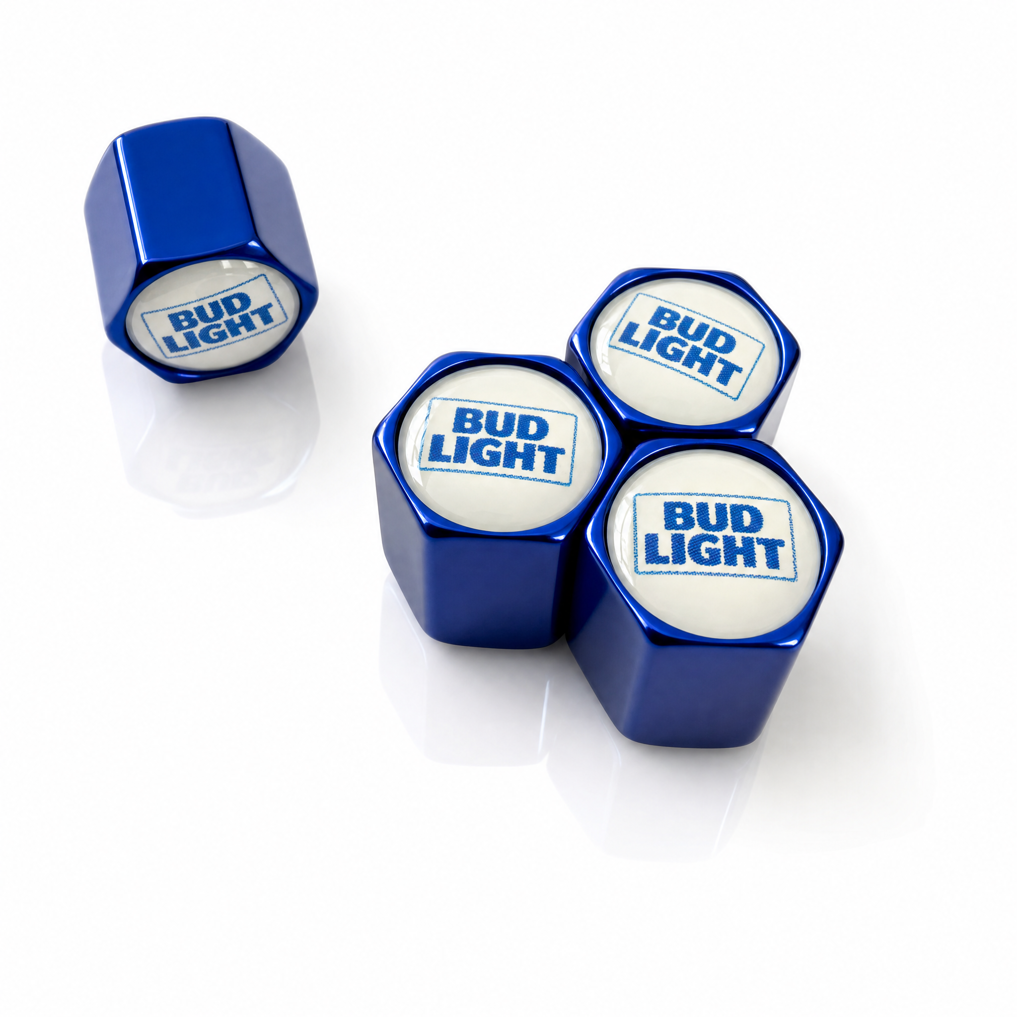 Bud Light Valve Caps – Billet Labz