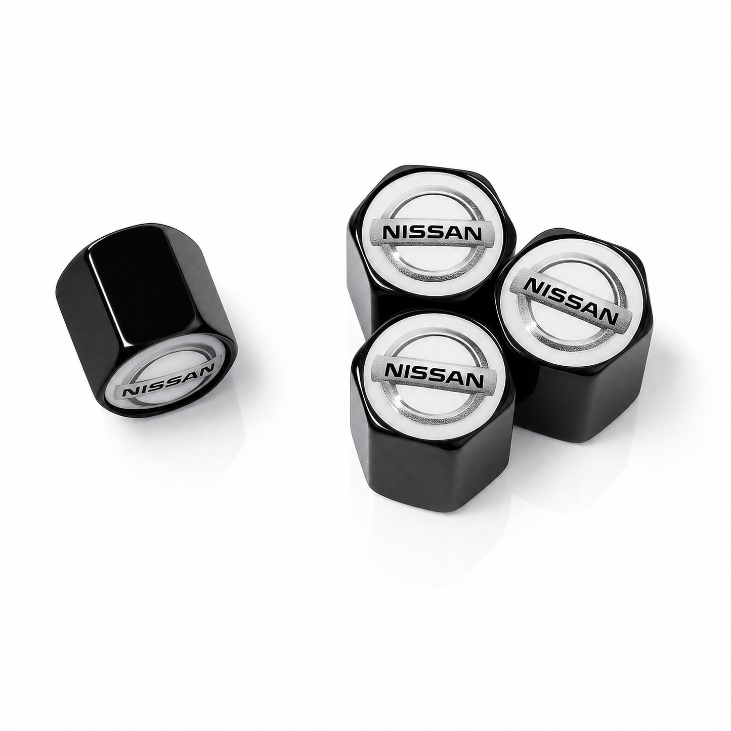 Nissan billet valve caps - premium
