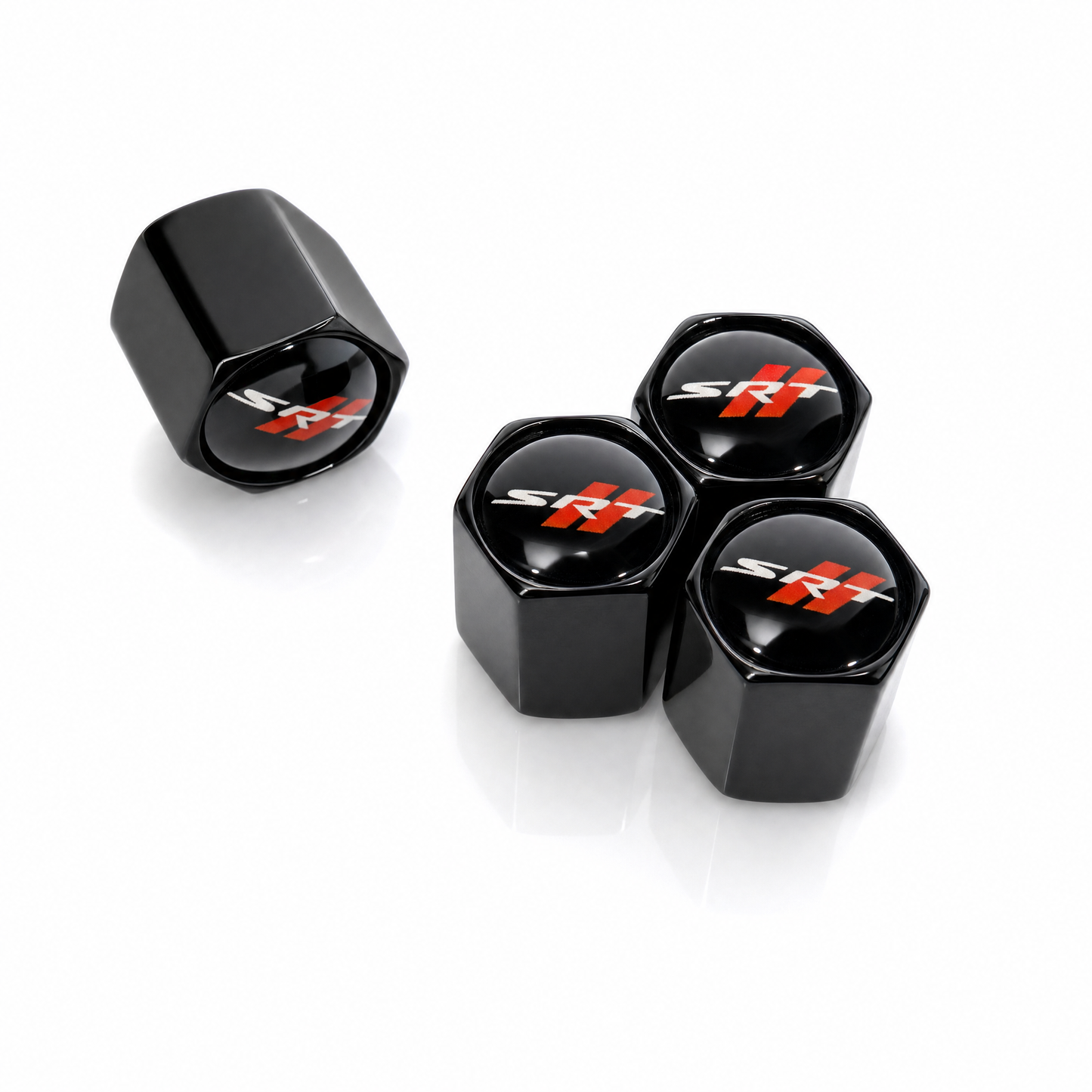 SRT billet valve caps - premium