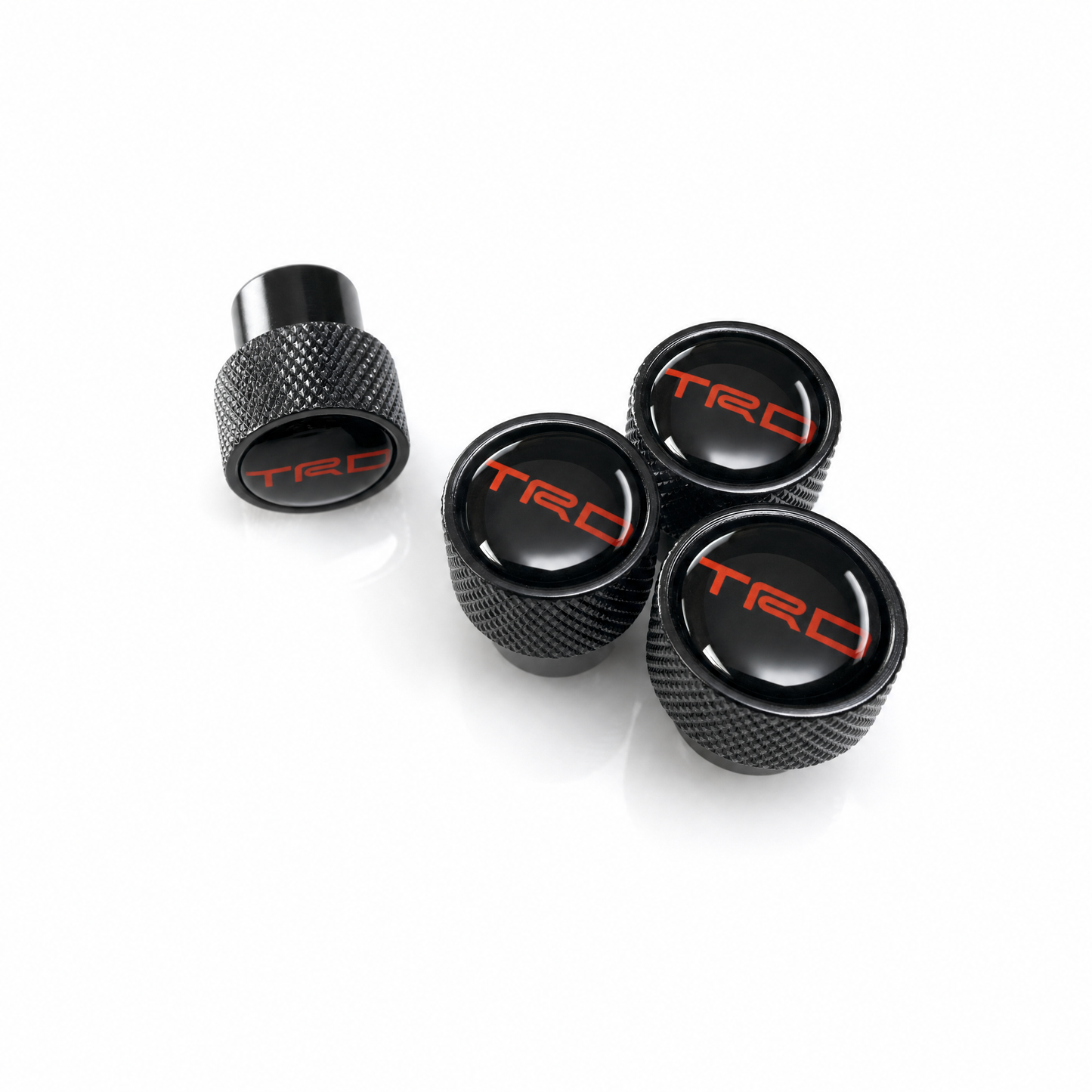 TRD billet valve caps - premium