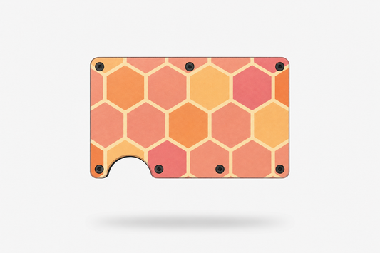 Elite Slim Wallet - Honeycomb Coral