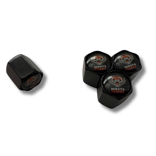 West Tigers Valve Caps